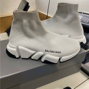 Balenciaga Speed 2.0 Sock Sneakers 38 (8) Womens'
